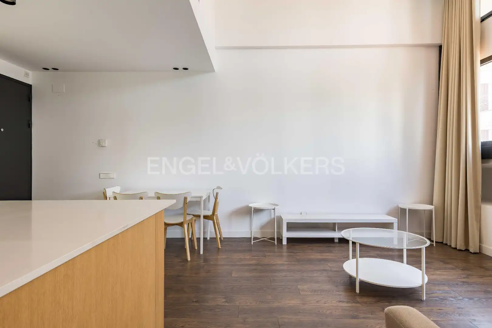 Sala de estar de Ático en venta en Barcelona con Calefacción