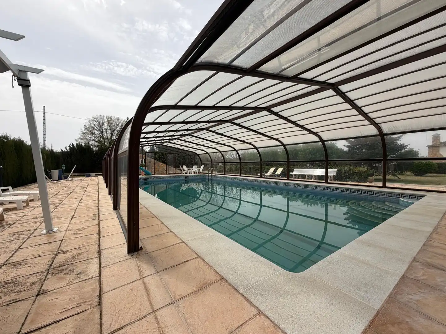 Swimming pool of Houses for sale in Albacete  with Air Conditioner, Heating and Private garden