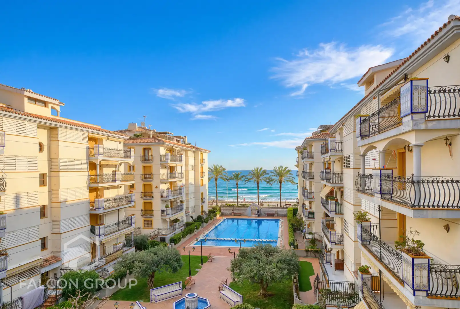 Exterior view of Flat for sale in Calafell  with Air Conditioner, Heating and Parquet flooring
