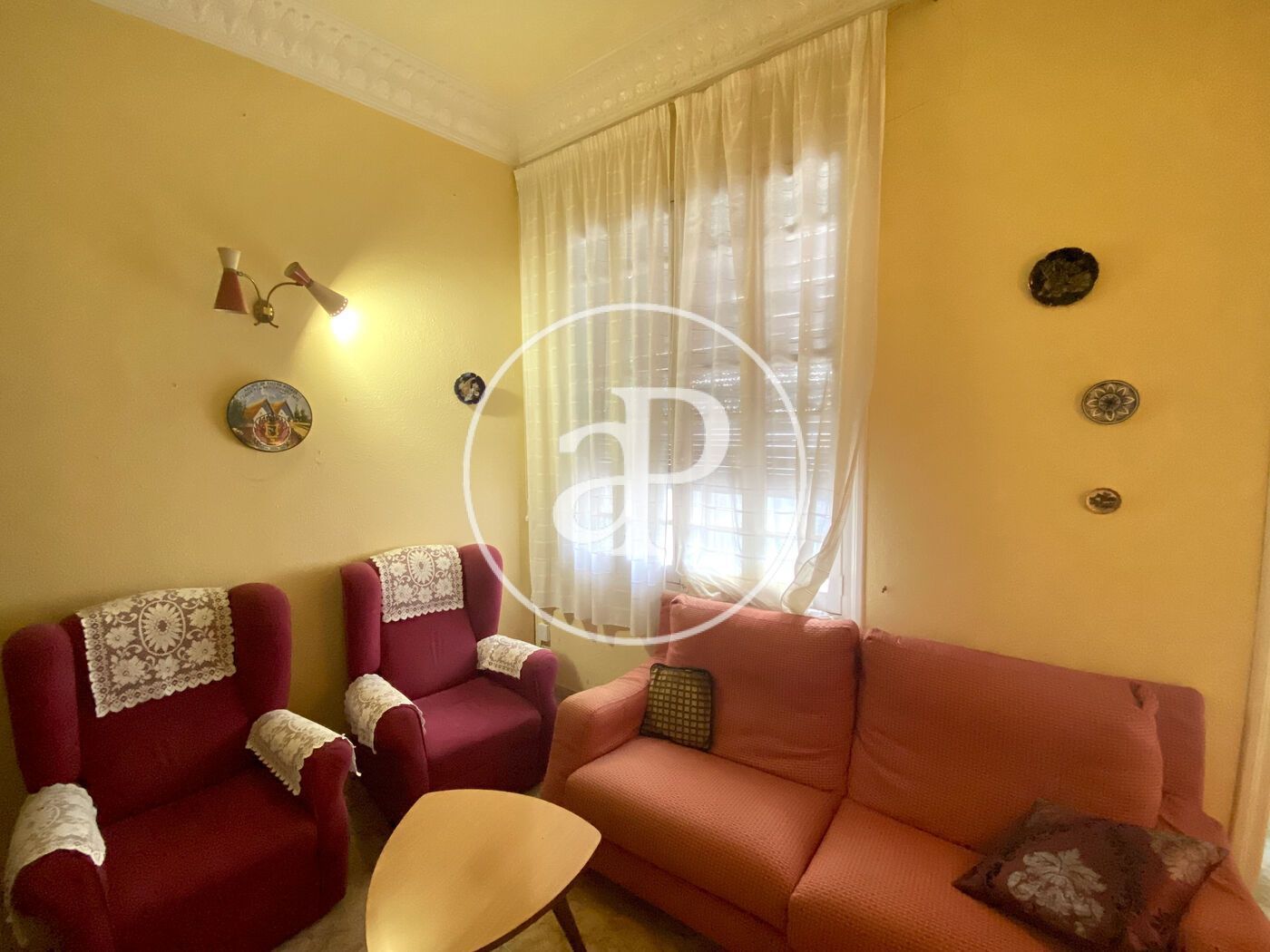 Living room of Single-family semi-detached for sale in Sueca  with Private garden, Terrace and Furnished