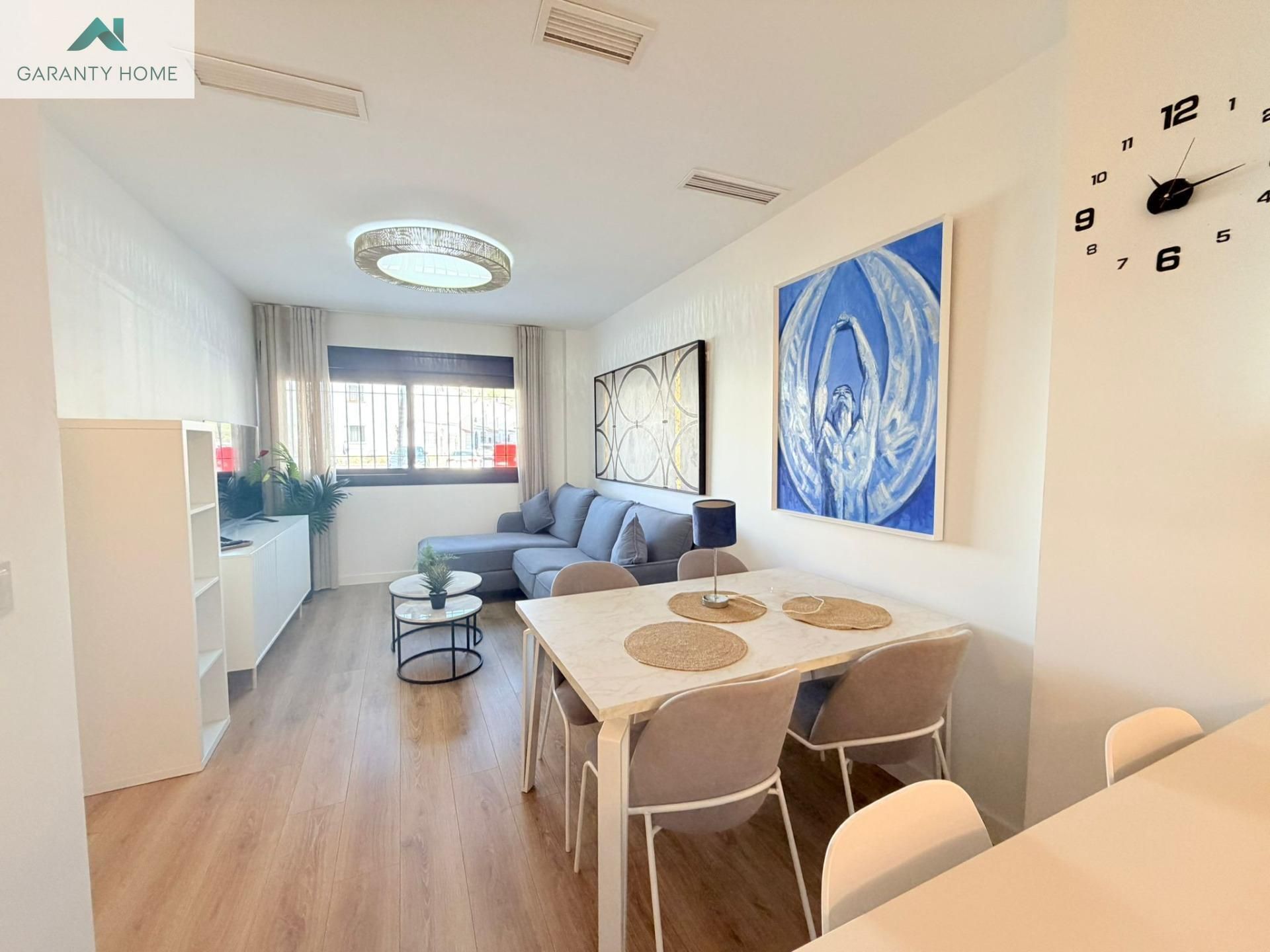 Living room of Planta baja for rent in Vélez-Málaga  with Air Conditioner and Furnished