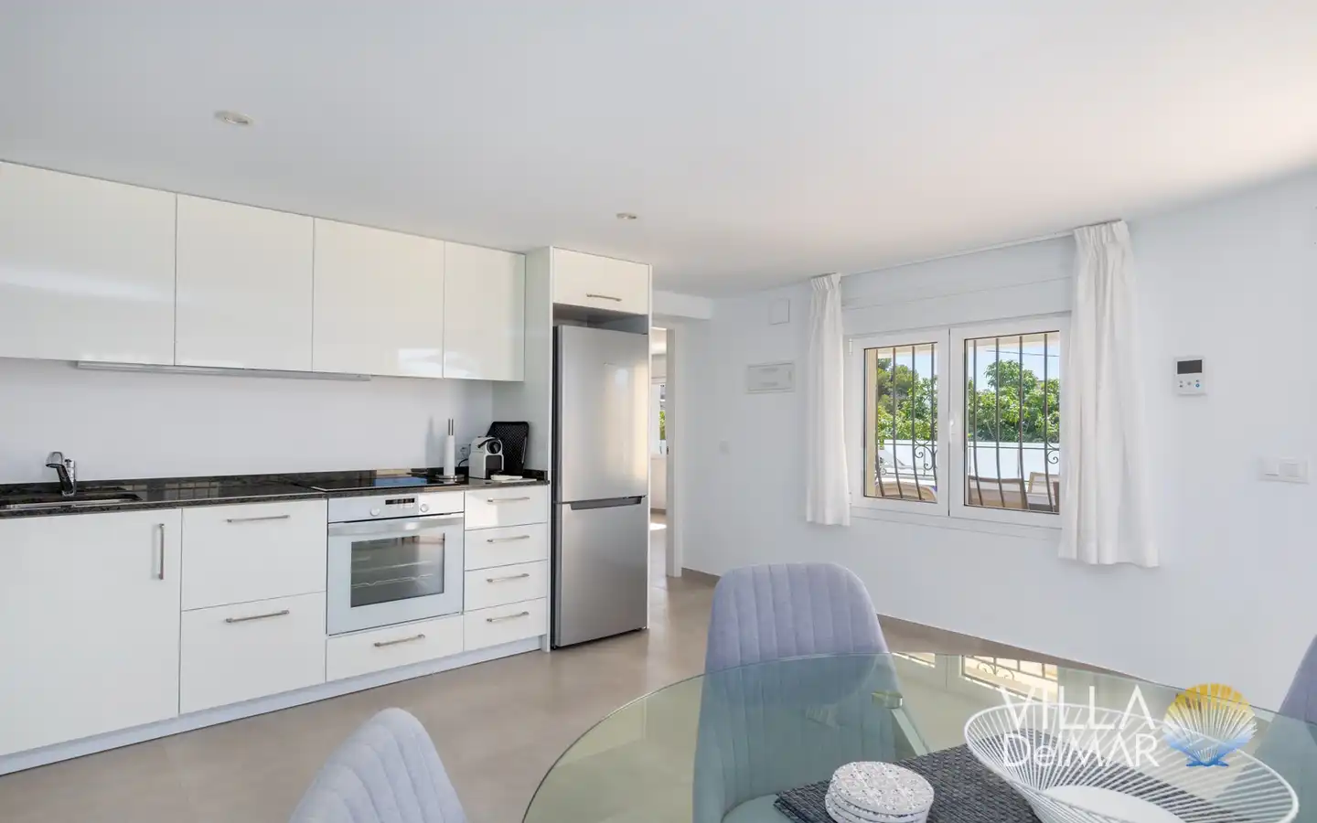 Kitchen of Houses for sale in Calpe / Calp  with Air Conditioner, Heating and Private garden