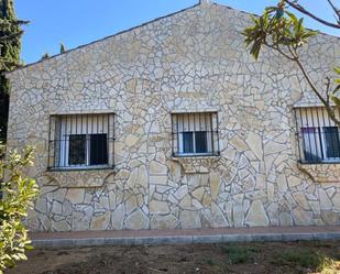 Exterior view of House or chalet for sale in Chiclana de la Frontera  with Heating, Private garden and Terrace