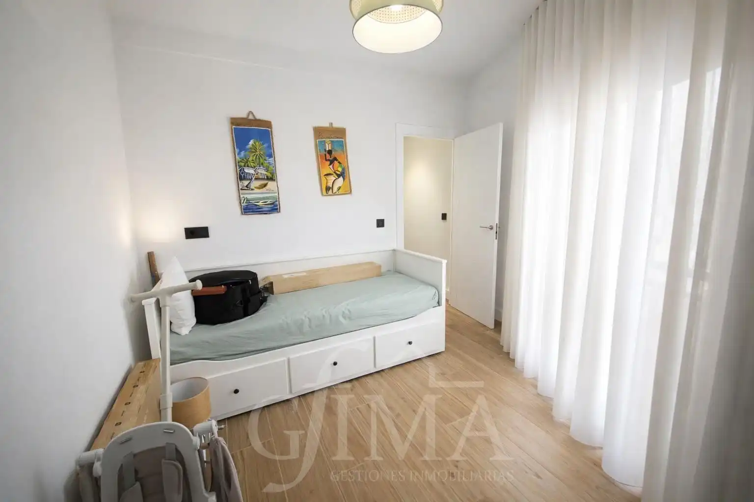 Schlafzimmer von Erdgeschoss zum Verkauf in Tomelloso mit Klimaanlage und Heizung