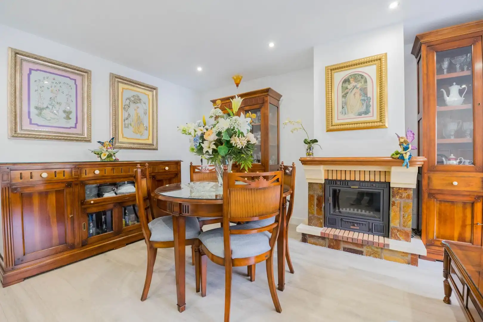 Dining room of Houses for sale in Málaga  with Air Conditioner, Heating and Terrace