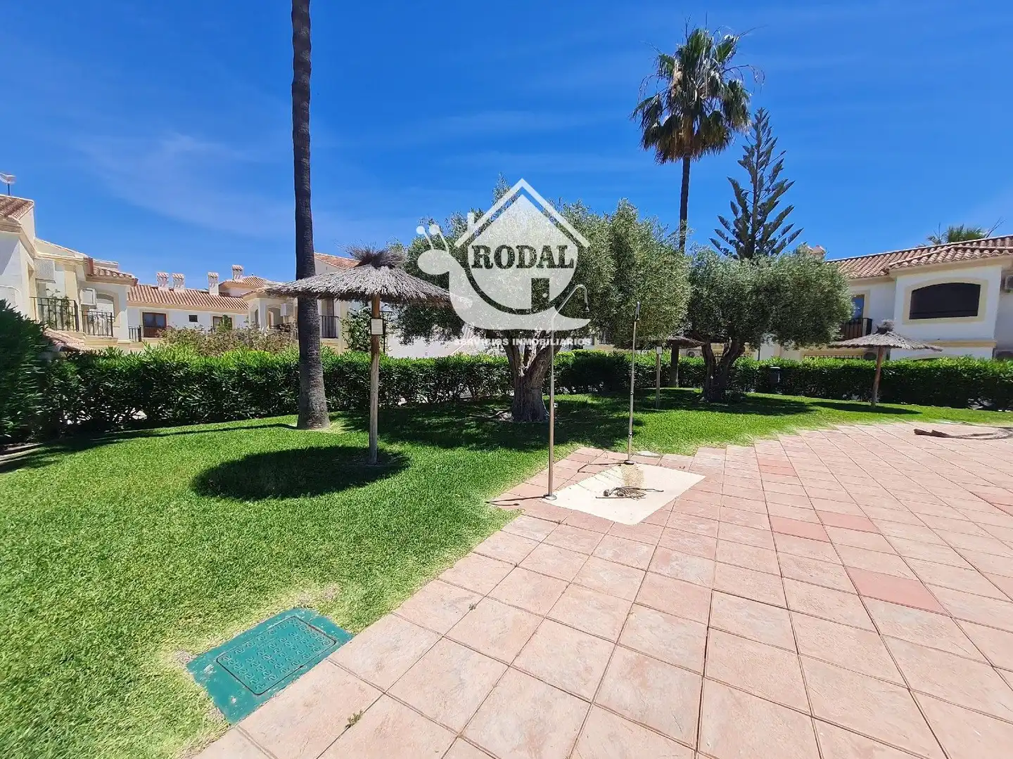 Garden of Flat for sale in Vera  with Air Conditioner, Heating and Swimming Pool