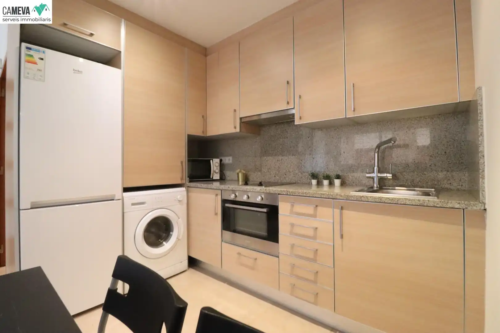 Kitchen of Ground floor for sale in Terrassa  with Air Conditioner, Heating and Furnished