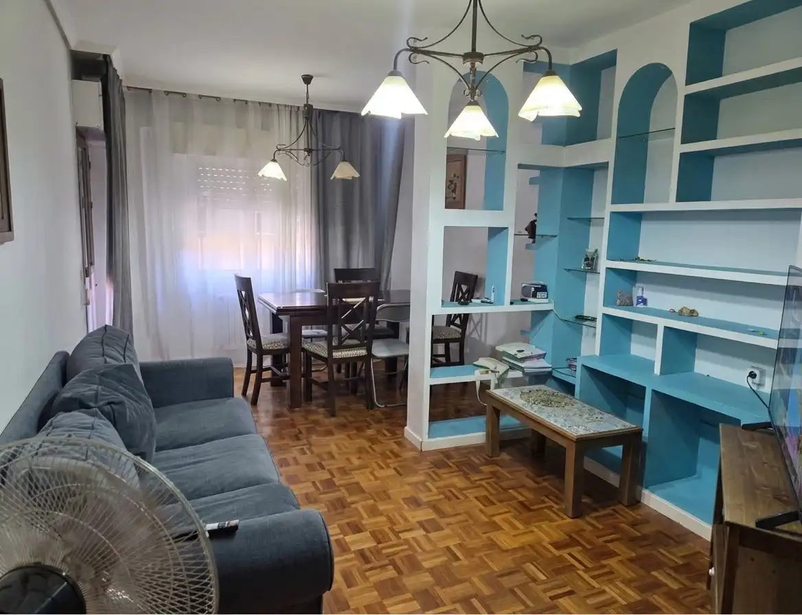 Sala de estar de Piso en venta en Mondéjar con Calefacción, Terraza y Amueblado