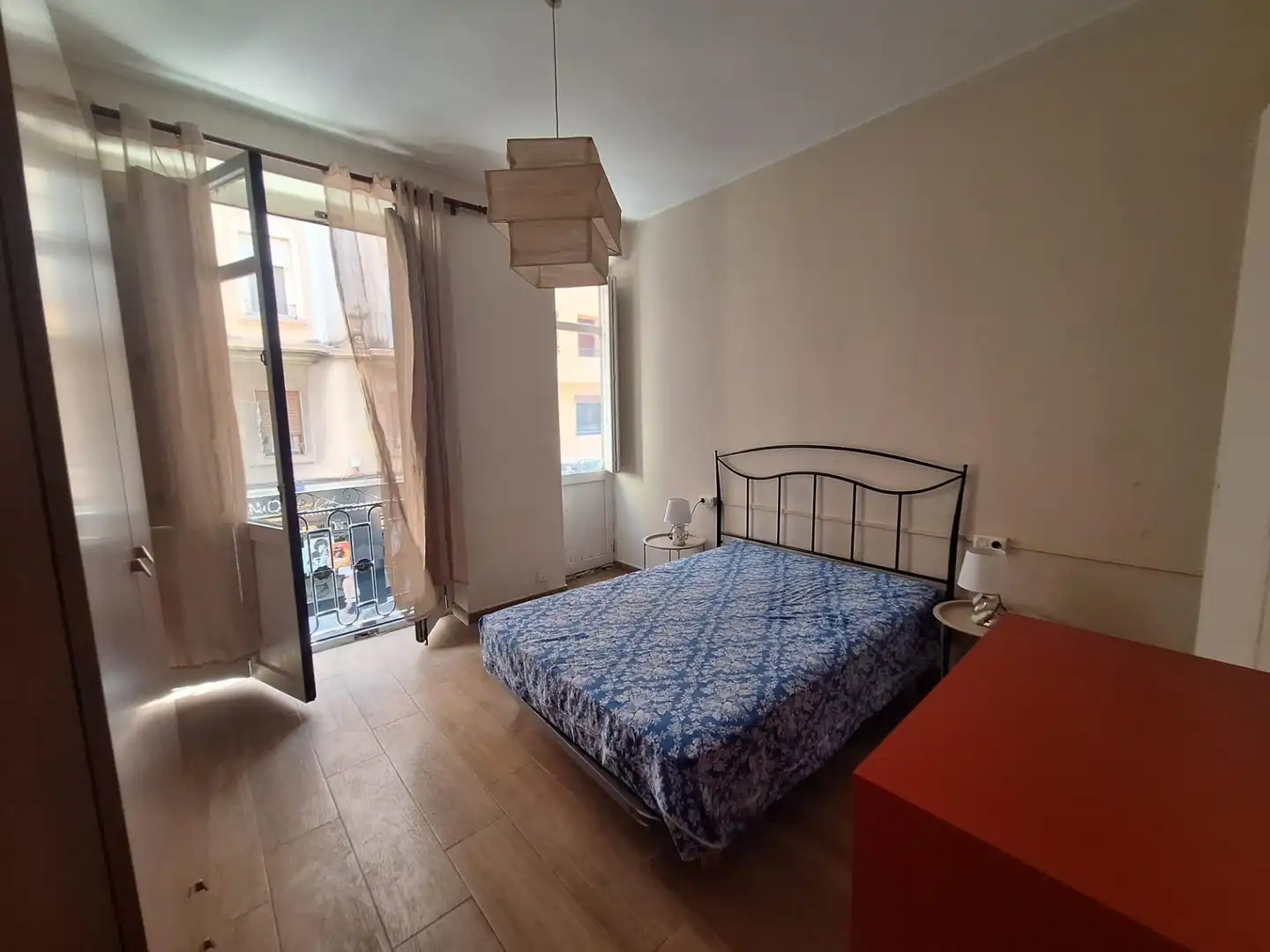 Bedroom of Flat for rent in Valencia  with Air Conditioner, Heating and Parquet flooring