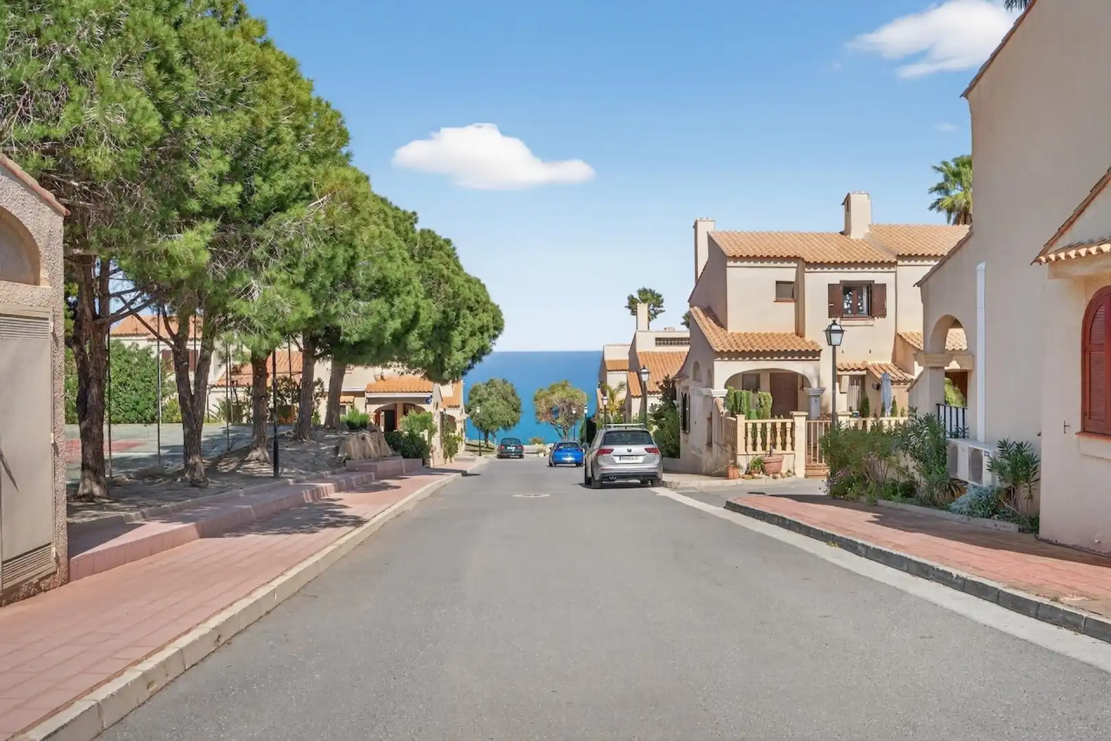 Exterior view of Duplexes for sale in Santa Pola  with Air Conditioner, Terrace and Community pool