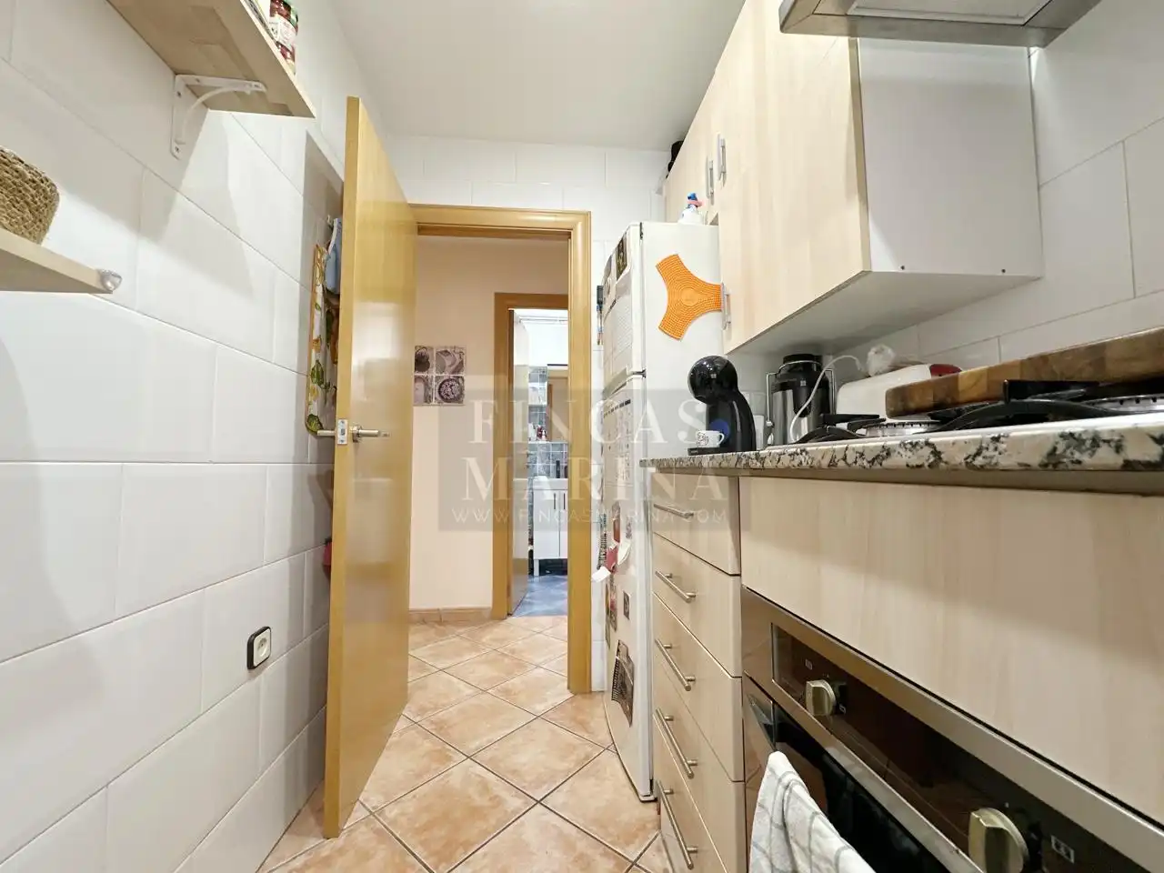 Küche von Wohnung zum Verkauf in Gavà mit Klimaanlage, Heizung und Balkon
