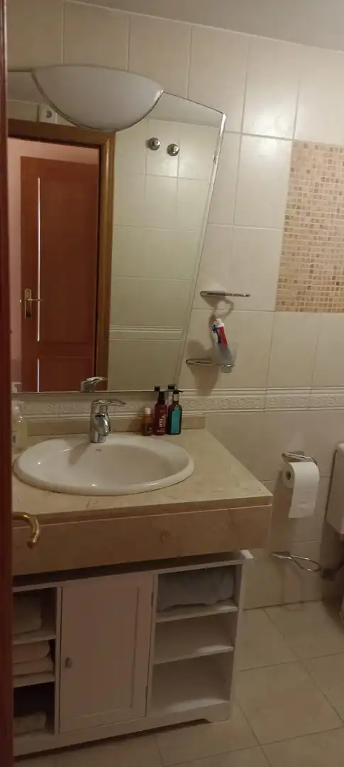 Bany de Apartament de lloguer en Alicante / Alacant amb Terrassa, Moblat i Balcó