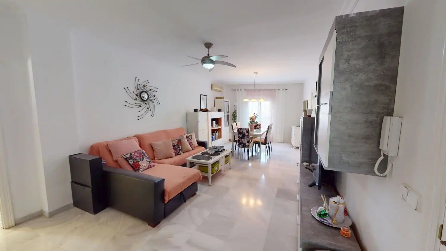 Sala d'estar de Àtic en venda en Alcalá de Guadaira amb Aire condicionat i Balcó