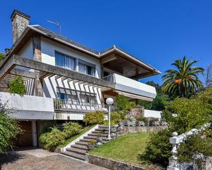 Exterior view of House or chalet for sale in Miño  with Terrace and Swimming Pool