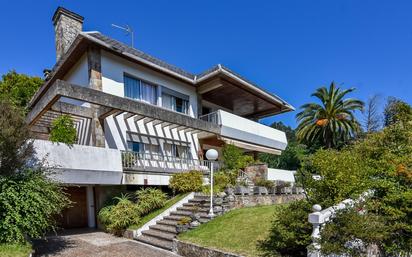 Exterior view of House or chalet for sale in Miño  with Terrace and Swimming Pool