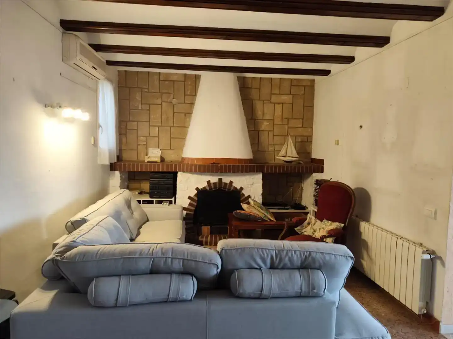 Sala de estar de Piso en venta en Dénia con Aire acondicionado, Jardín privado y Trastero