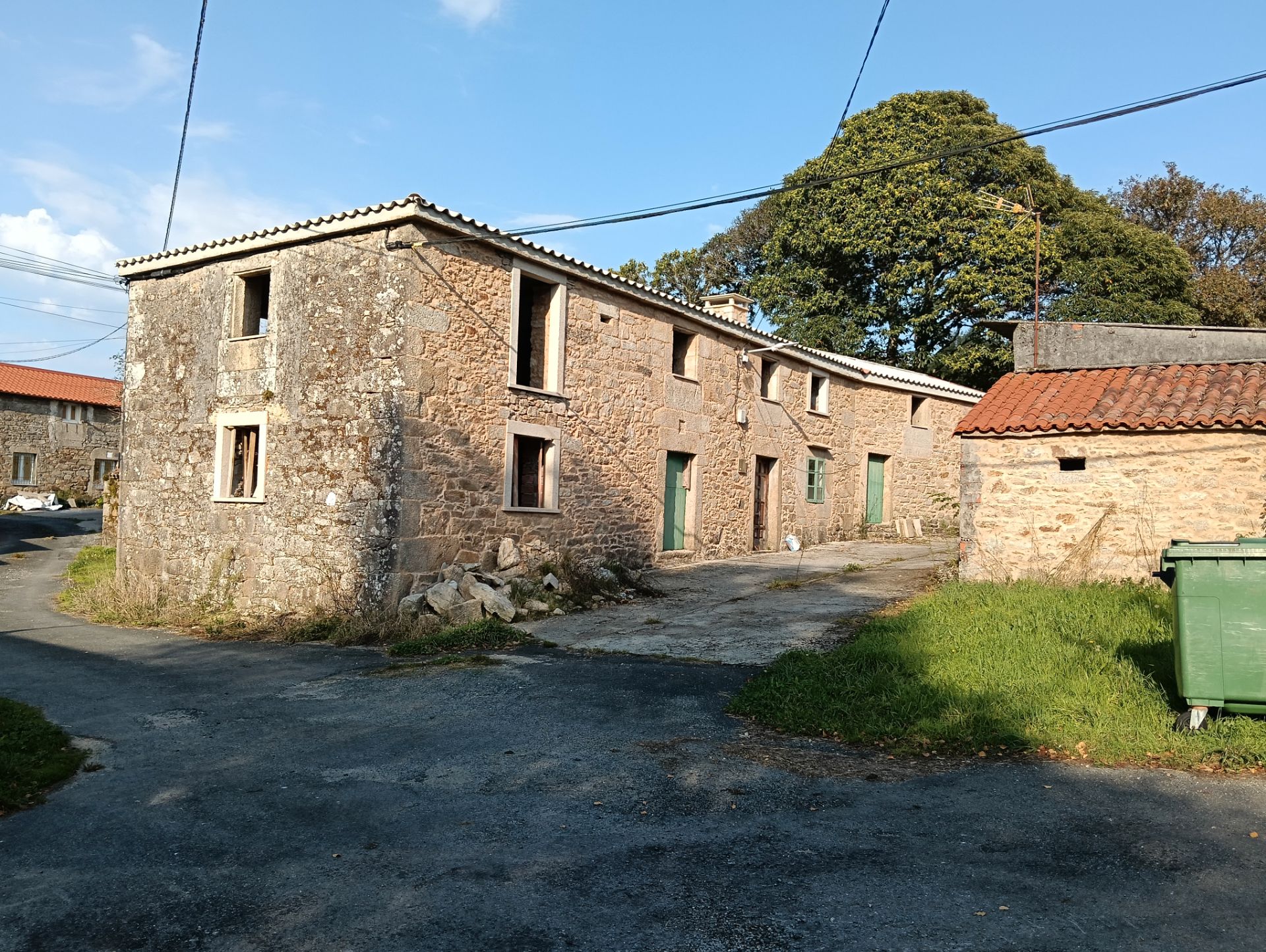 Vista exterior de Casa o chalet en venta en Curtis con Jardín privado y Trastero