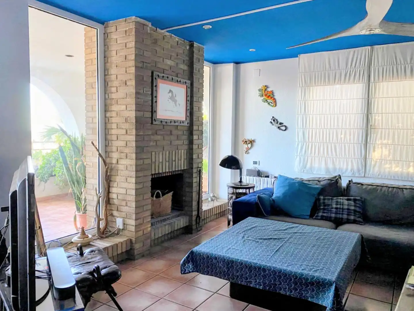 Sala de estar de Casa o chalet en venta en Benicasim / Benicàssim con Calefacción, Terraza y Trastero