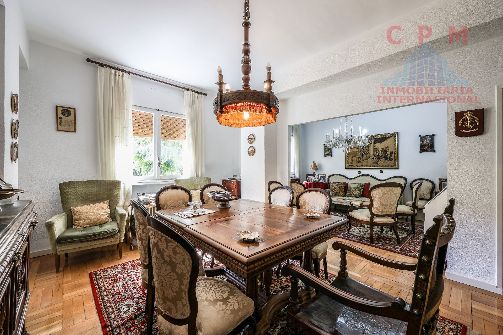 Comedor de Piso en venta en  Madrid Capital con Calefacción, Parquet y Horno