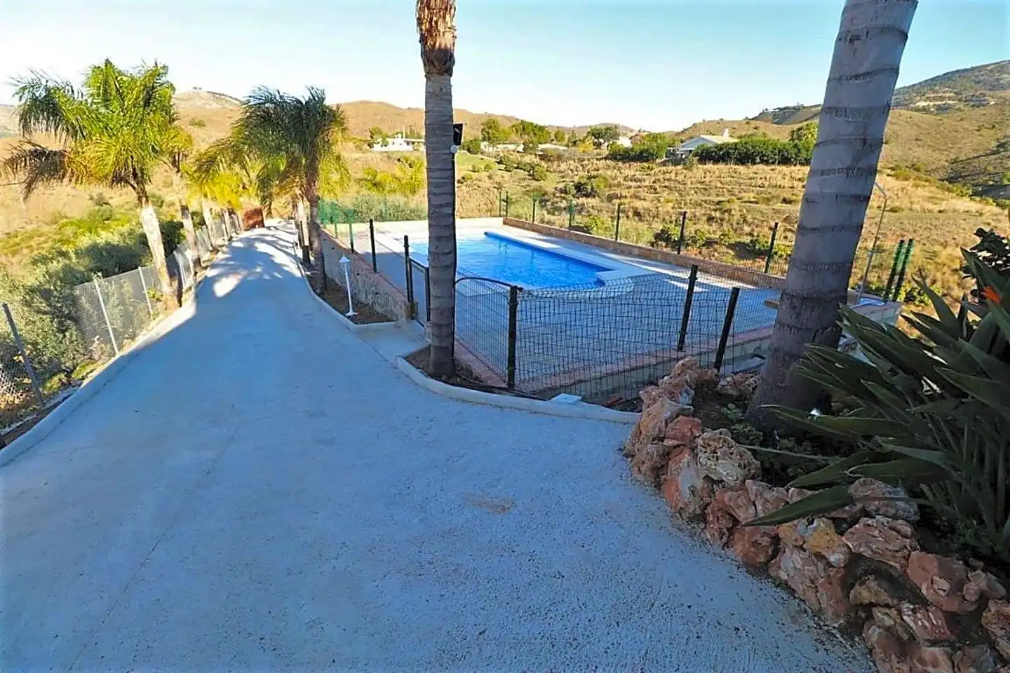 Vista exterior de Casa o chalet de alquiler en Mijas con Aire acondicionado, Jardín privado y Terraza
