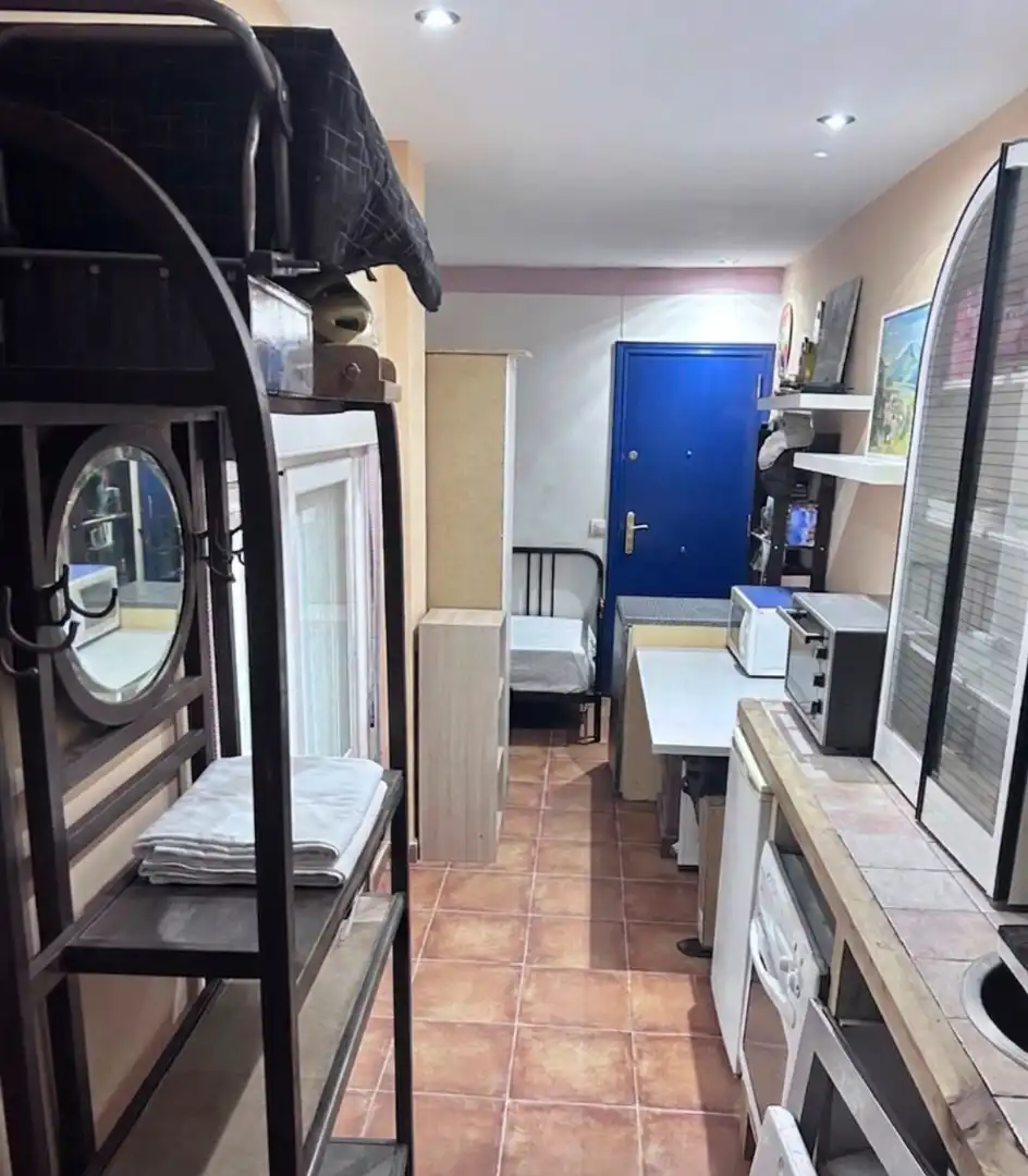 Küche von Wohnung zum Verkauf in Madrid mit Klimaanlage