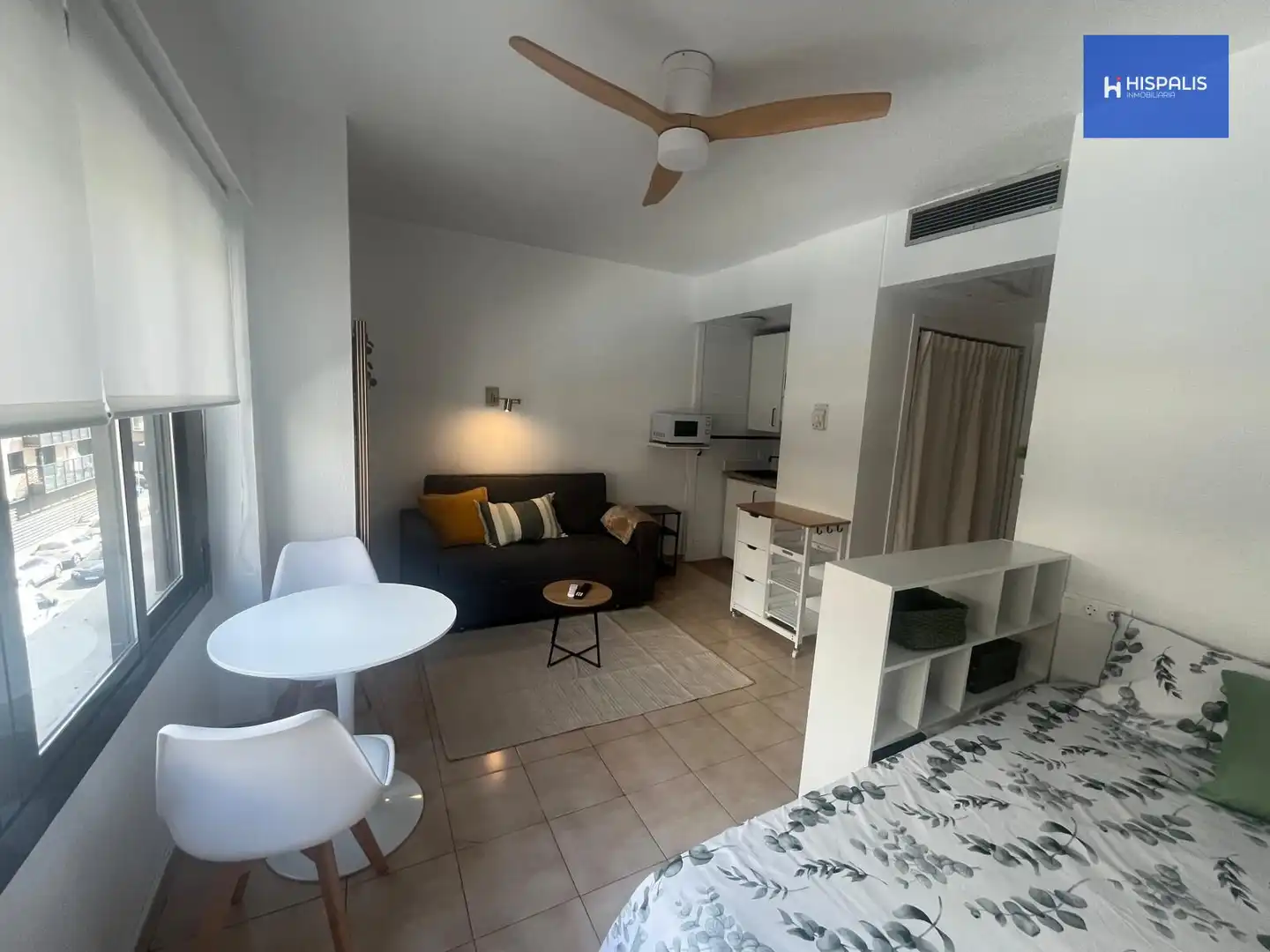 Sala de estar de Estudio de alquiler en Sevilla con Amueblado