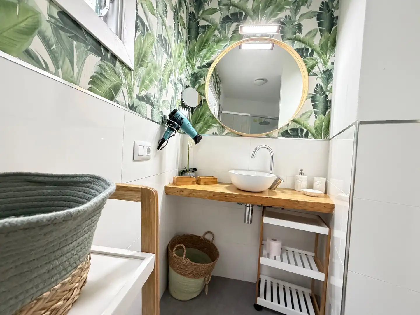 Badezimmer von Wohnung zur Miete in Puerto de la Cruz mit Terrasse und Haustiere erlaubt