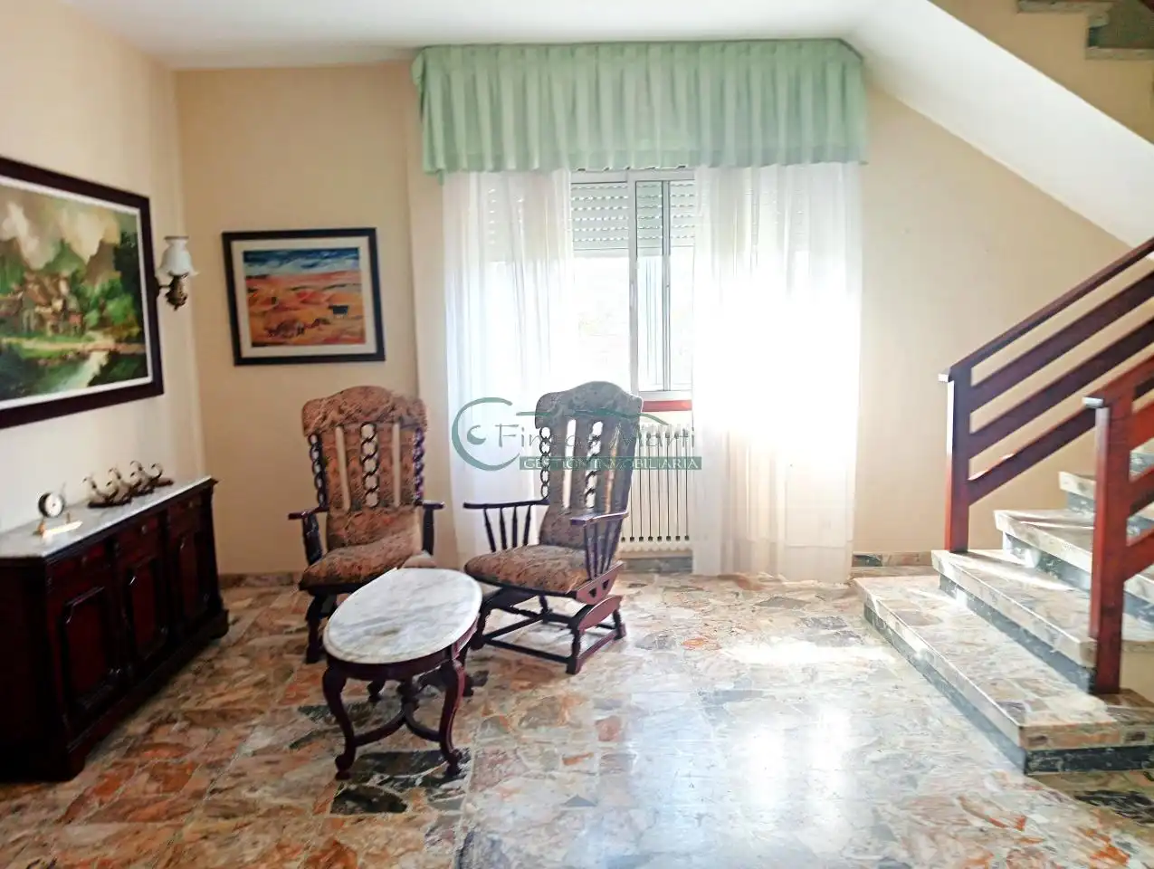 Sala de estar de Casa o chalet en venta en Vigo  con Calefacción, Jardín privado y Terraza
