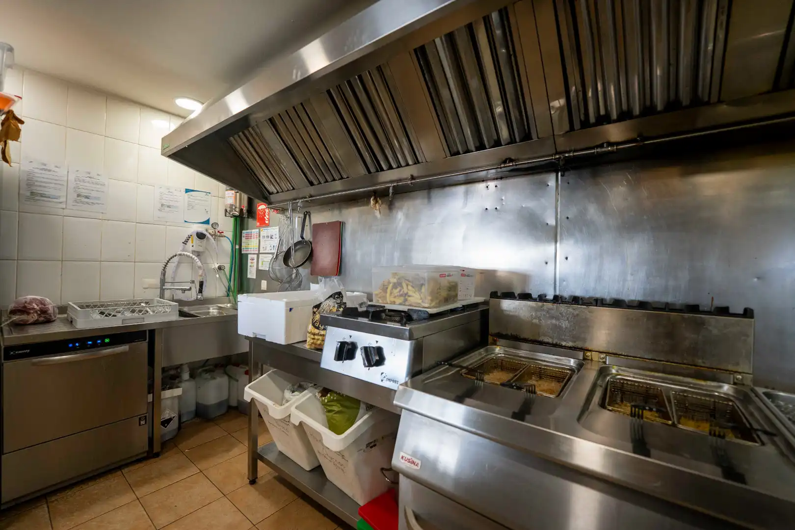 Cocina de Local en traspaso en Santa Cruz de Tenerife con Terraza y Amueblado