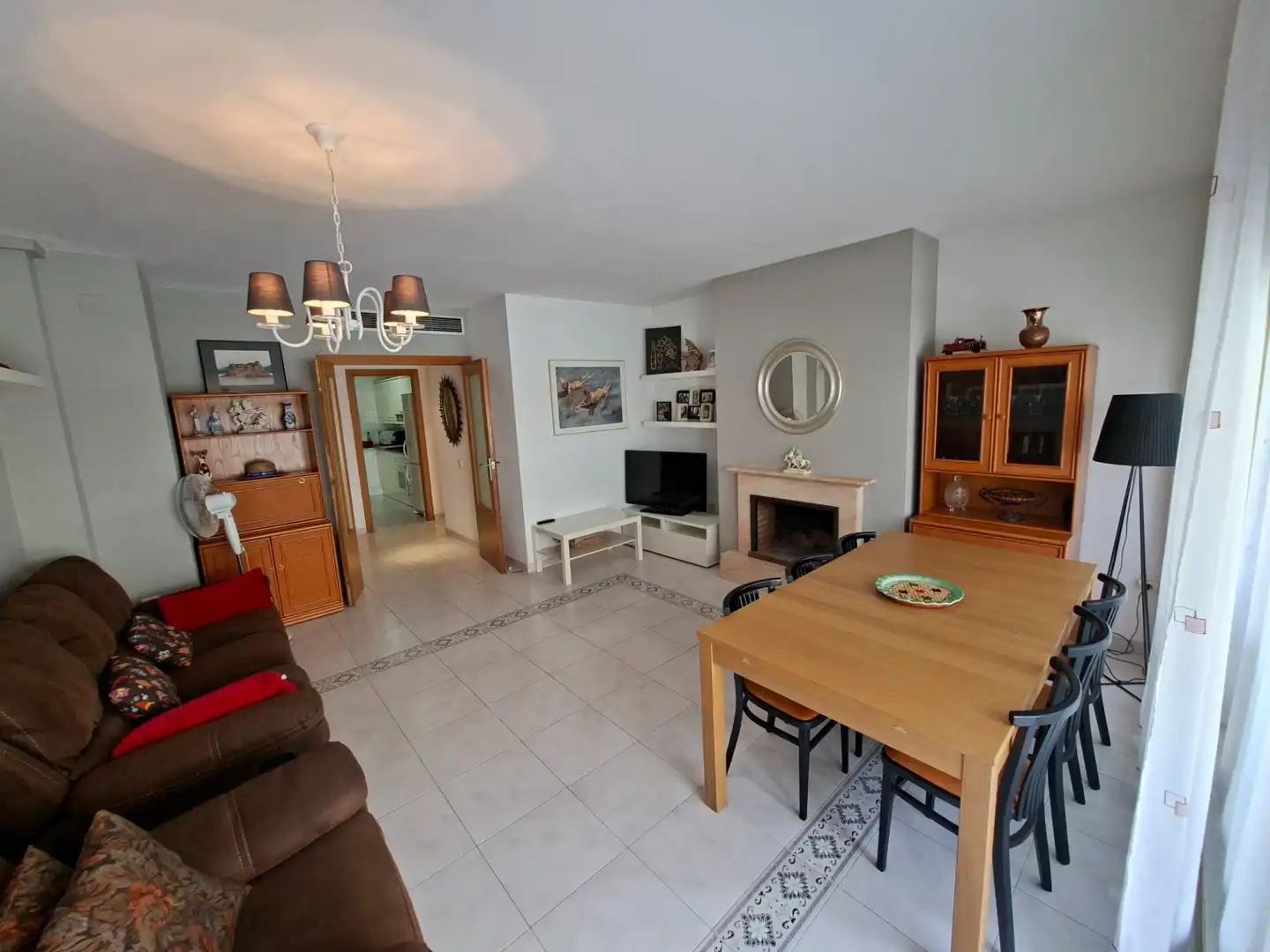 Sala d'estar de Pis en venda en Calafell amb Aire condicionat, Terrassa i Traster