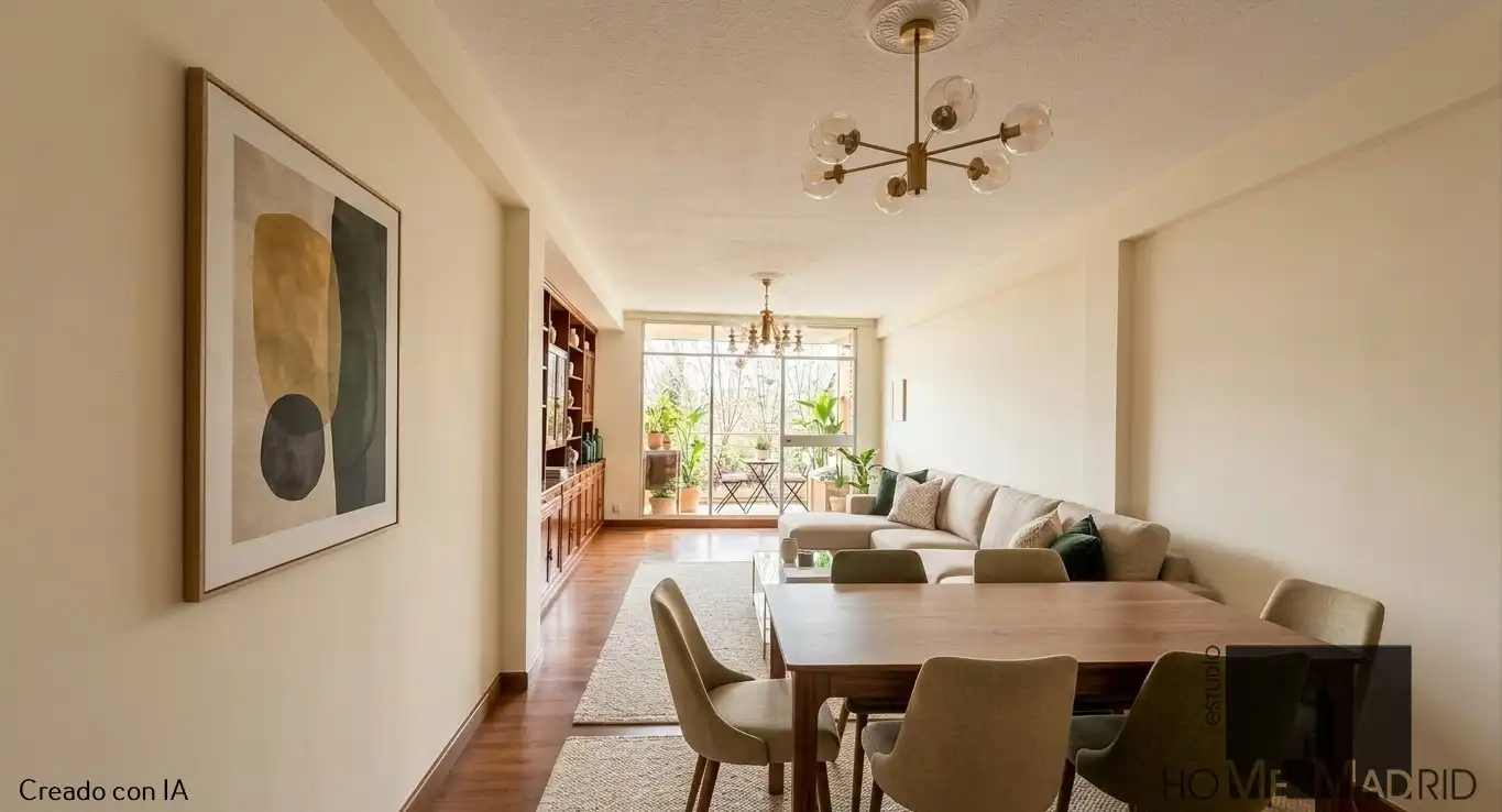 Esszimmer von Wohnung zum Verkauf in Móstoles mit Heizung und Terrasse