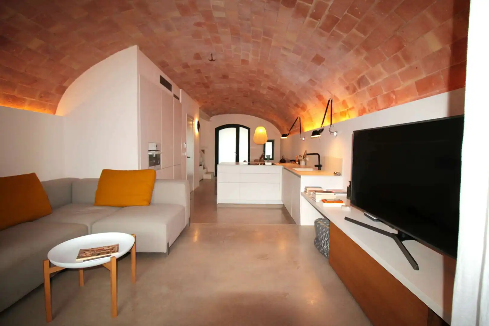 Sala de estar de Casa o chalet en venta en Vilajuïga con Aire acondicionado, Calefacción y Jardín privado