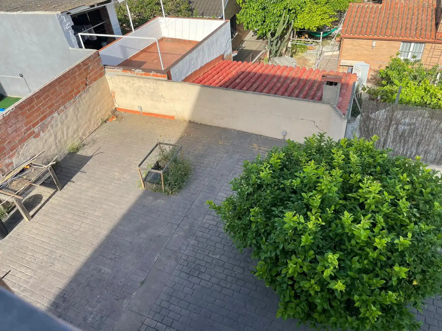 Terrasse von Wohnung zur Miete in Cerdanyola del Vallès mit Heizung, Privatgarten und Ofen