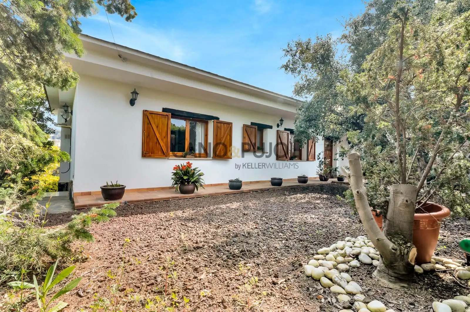 Vista exterior de Casa o xalet en venda en Bigues i Riells del Fai amb Aire condicionat, Calefacció i Terrassa