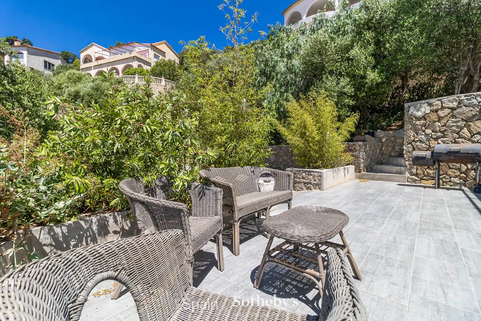 Terrassa de Casa o xalet en venda en Roses amb Aire condicionat, Calefacció i Jardí privat