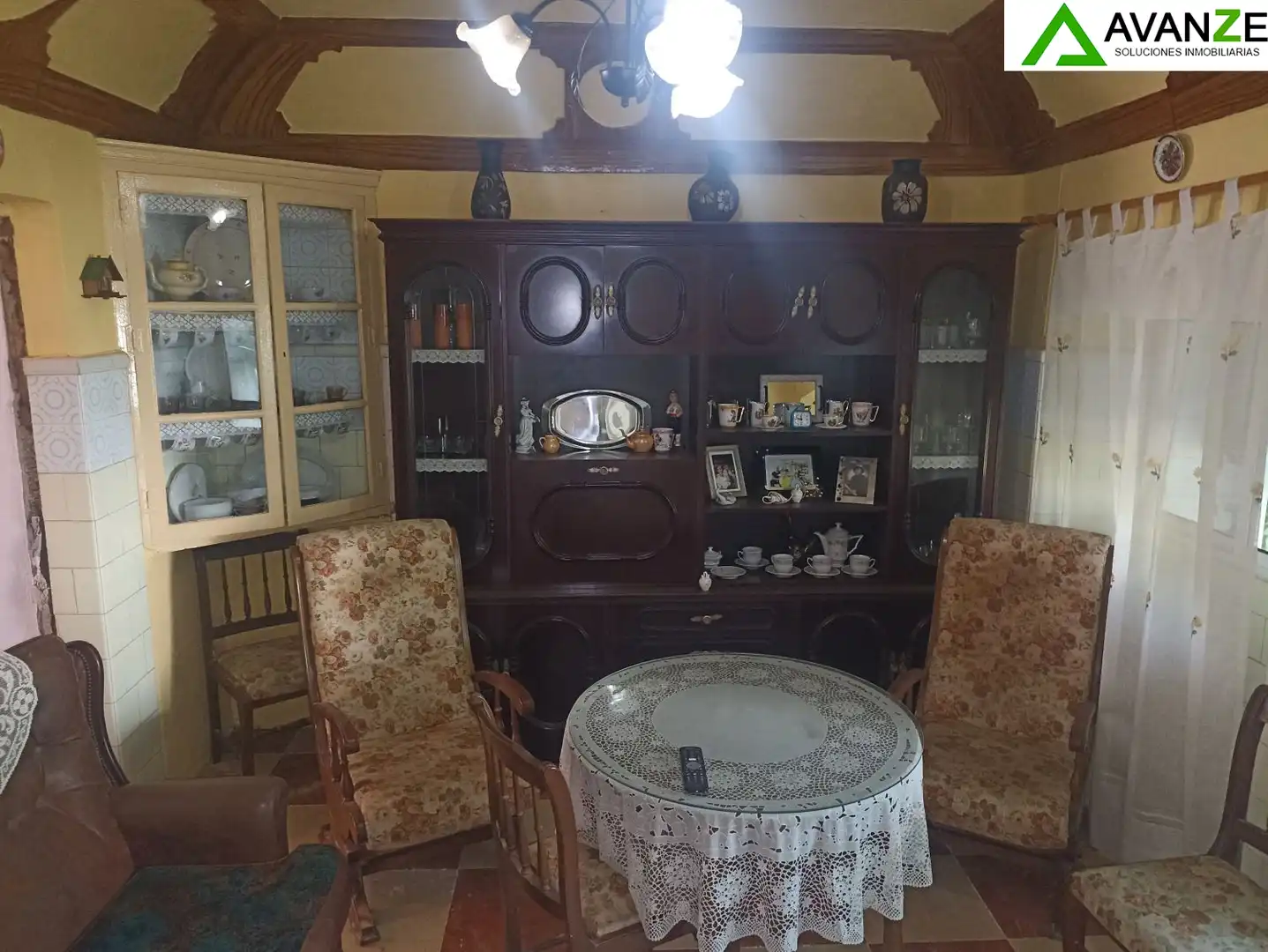 Esszimmer von Haus oder Chalet zur Miete in Villanueva del Fresno mit Terrasse
