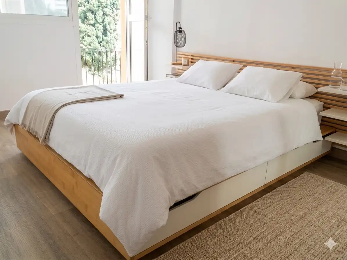 Bedroom of Flat for sale in Marbella
