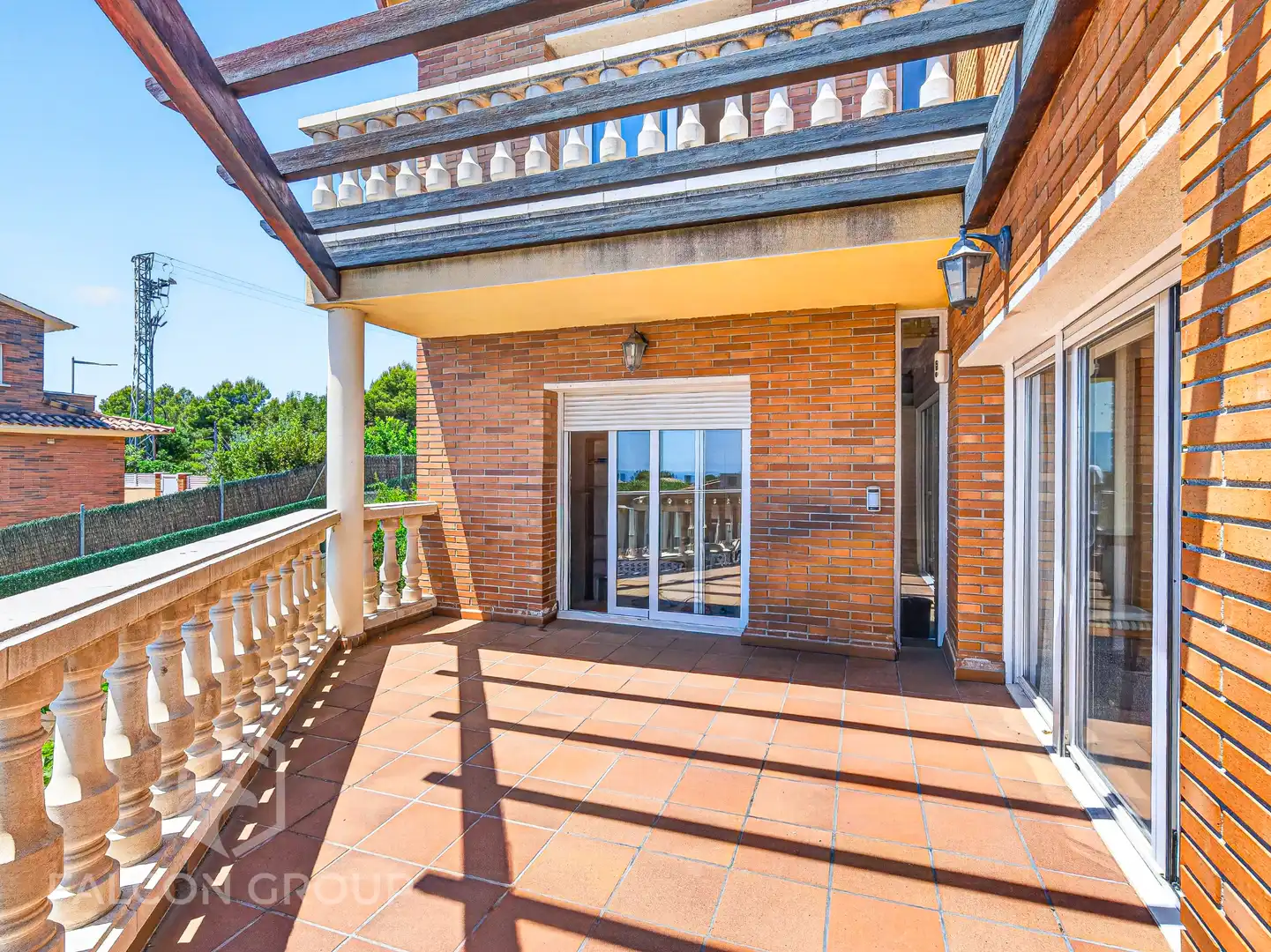 Terraza de Casa o chalet en venta en Calafell con Aire acondicionado, Calefacción y Jardín privado