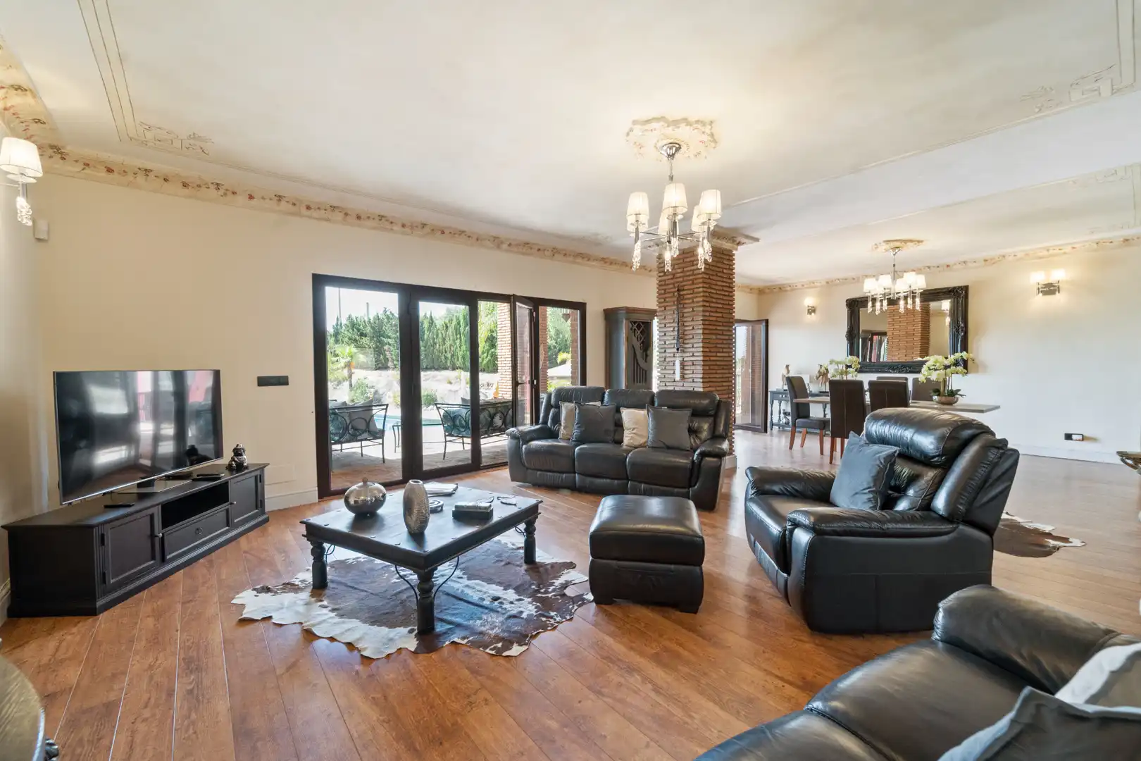 Living room of Houses for sale in Benalmádena  with Air Conditioner, Heating and Private garden