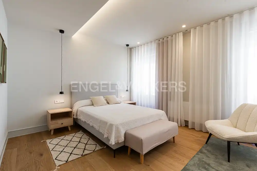 Habitación de Ático de alquiler en Valencia con Aire acondicionado, Calefacción y Terraza