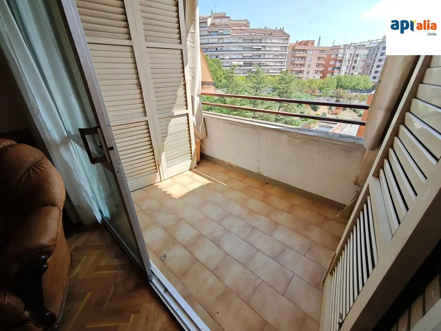 Balcony of Flat for sale in Lleida  with Air Conditioner, Heating and Storage room