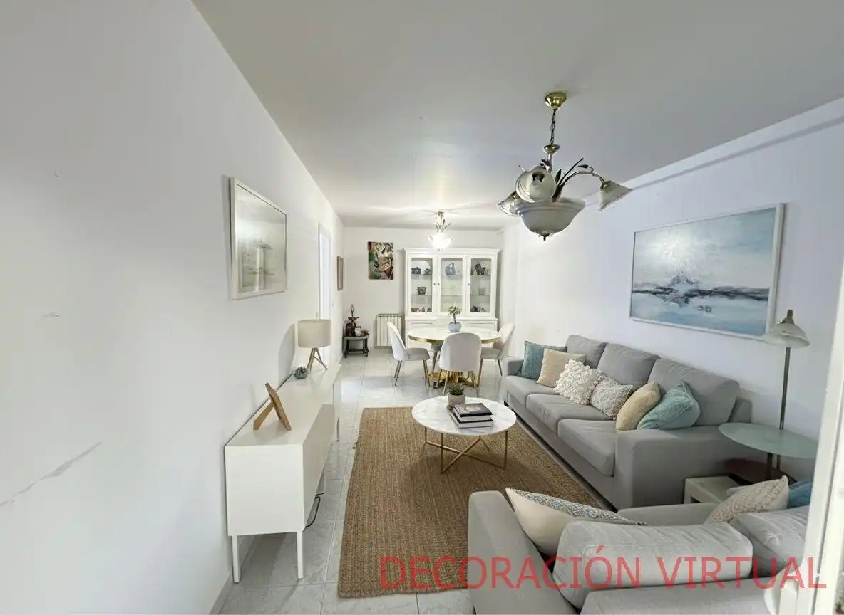 Wohnzimmer von Wohnung zum Verkauf in Vilagarcía de Arousa mit Heizung