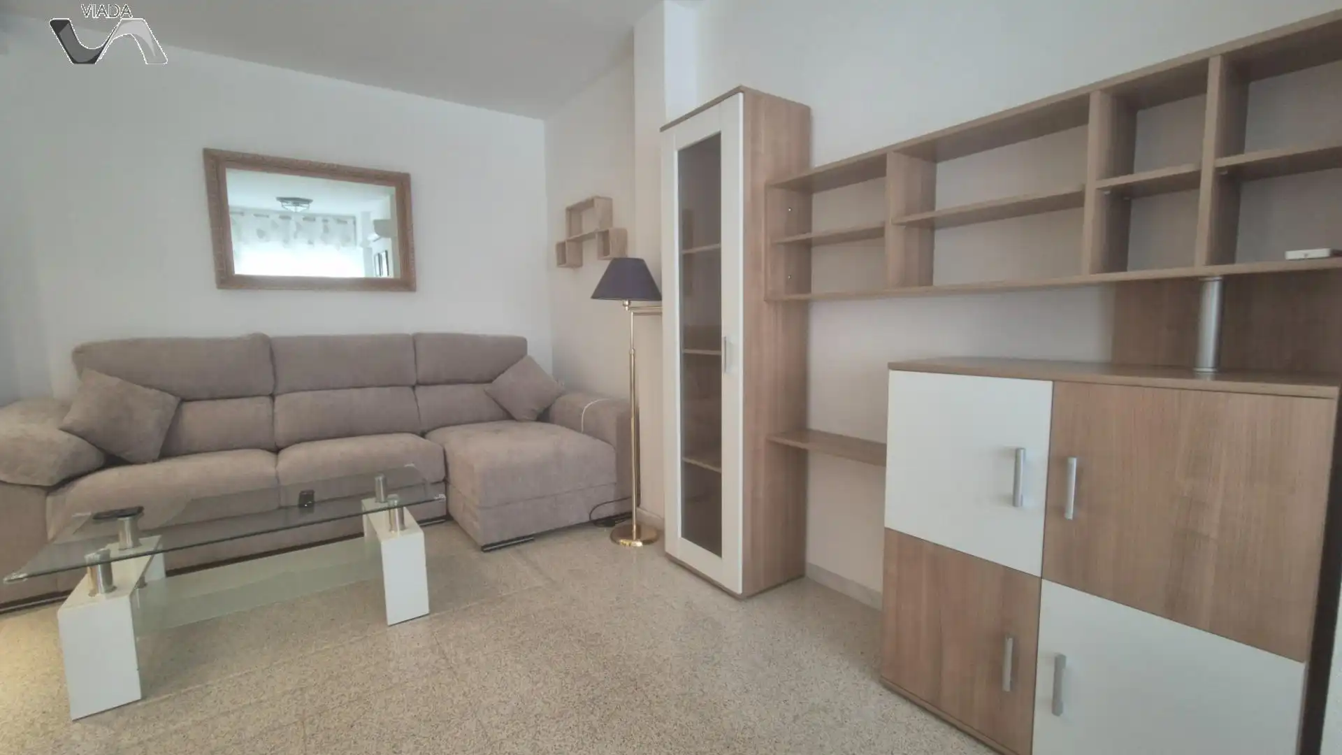 Sala de estar de Apartamento de alquiler en Puertollano con Aire acondicionado, Calefacción y Terraza