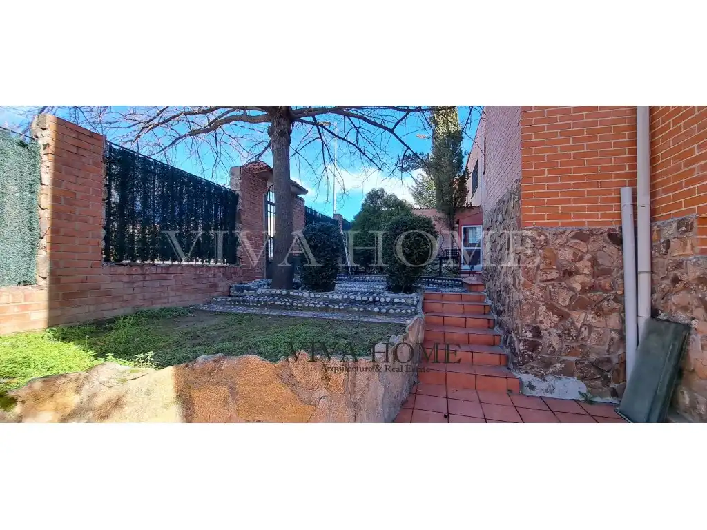 Vista exterior de Casa o chalet en venta en Rivas-Vaciamadrid con Aire acondicionado, Jardín privado y Terraza