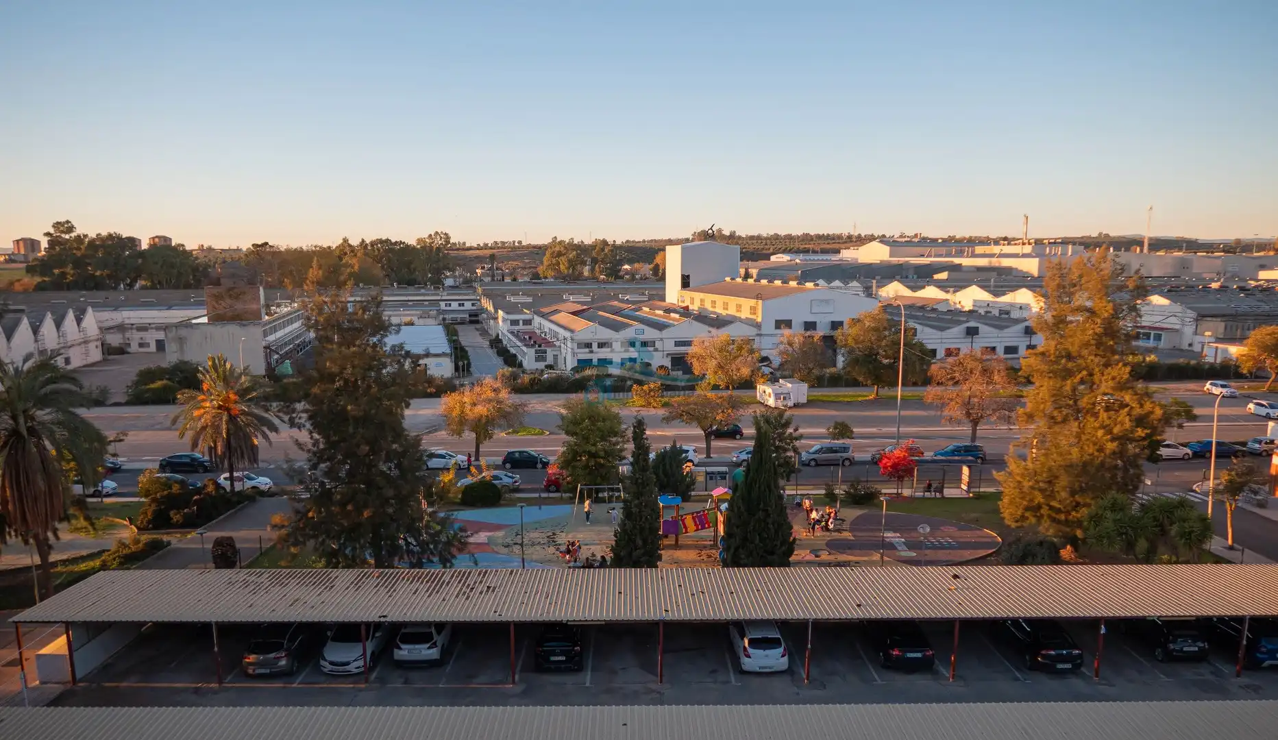 Vista exterior de Piso en venta en Linares con Aire acondicionado, Calefacción y Terraza