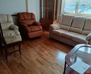 Living room of Flat to rent in A Coruña Capital   with Heating and Parquet flooring