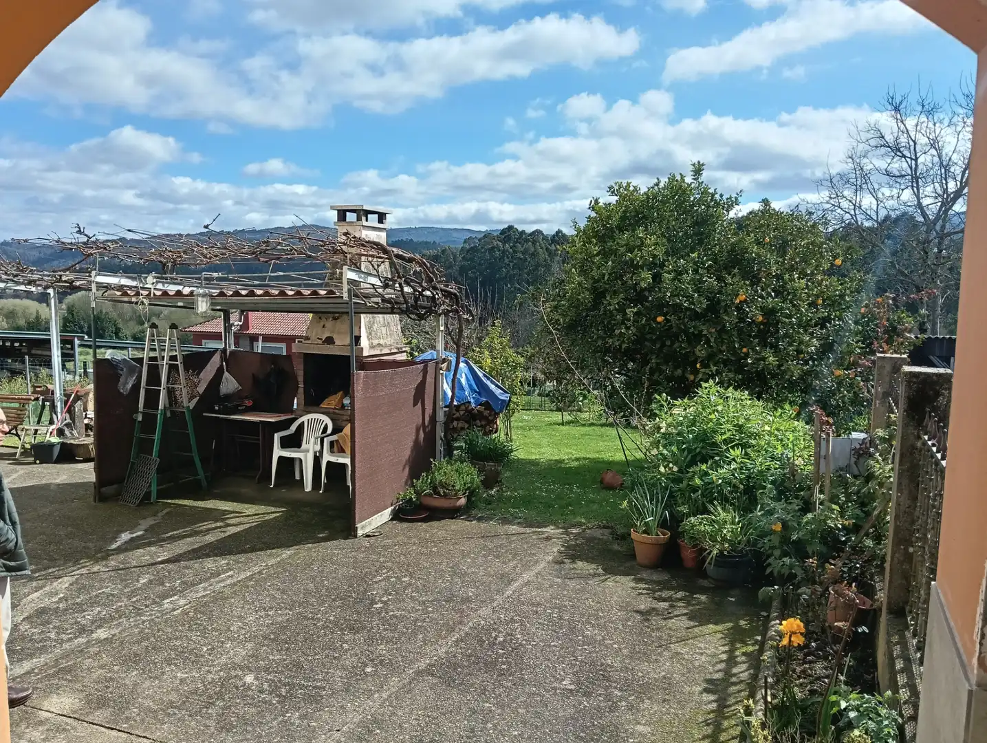 Jardín de Casa o chalet en venta en Oza dos Ríos con Calefacción, Jardín privado y Terraza