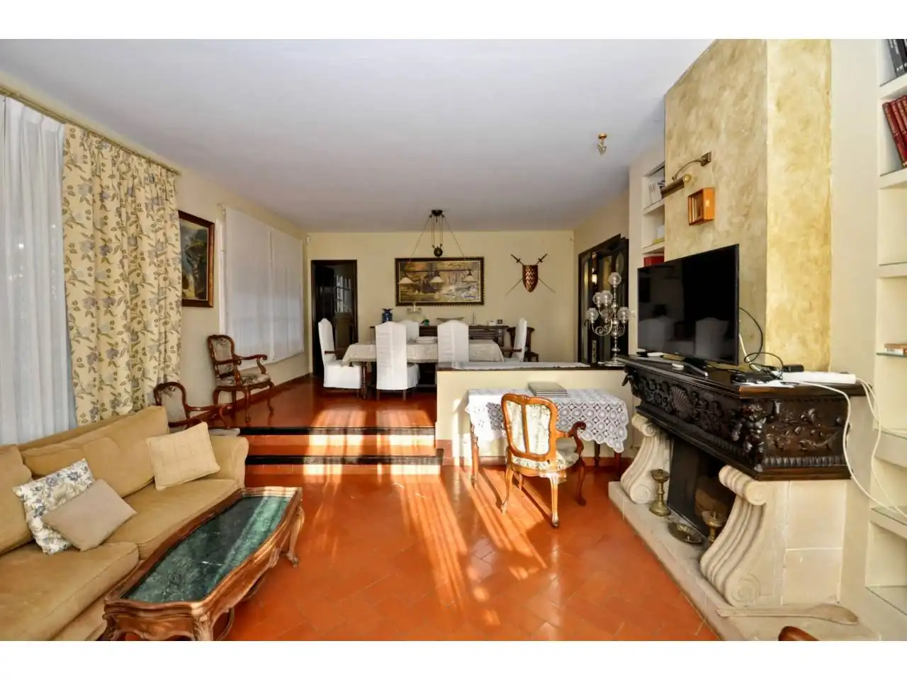 Sala de estar de Casa o chalet en venta en Lloret de Mar con Calefacción, Jardín privado y Terraza
