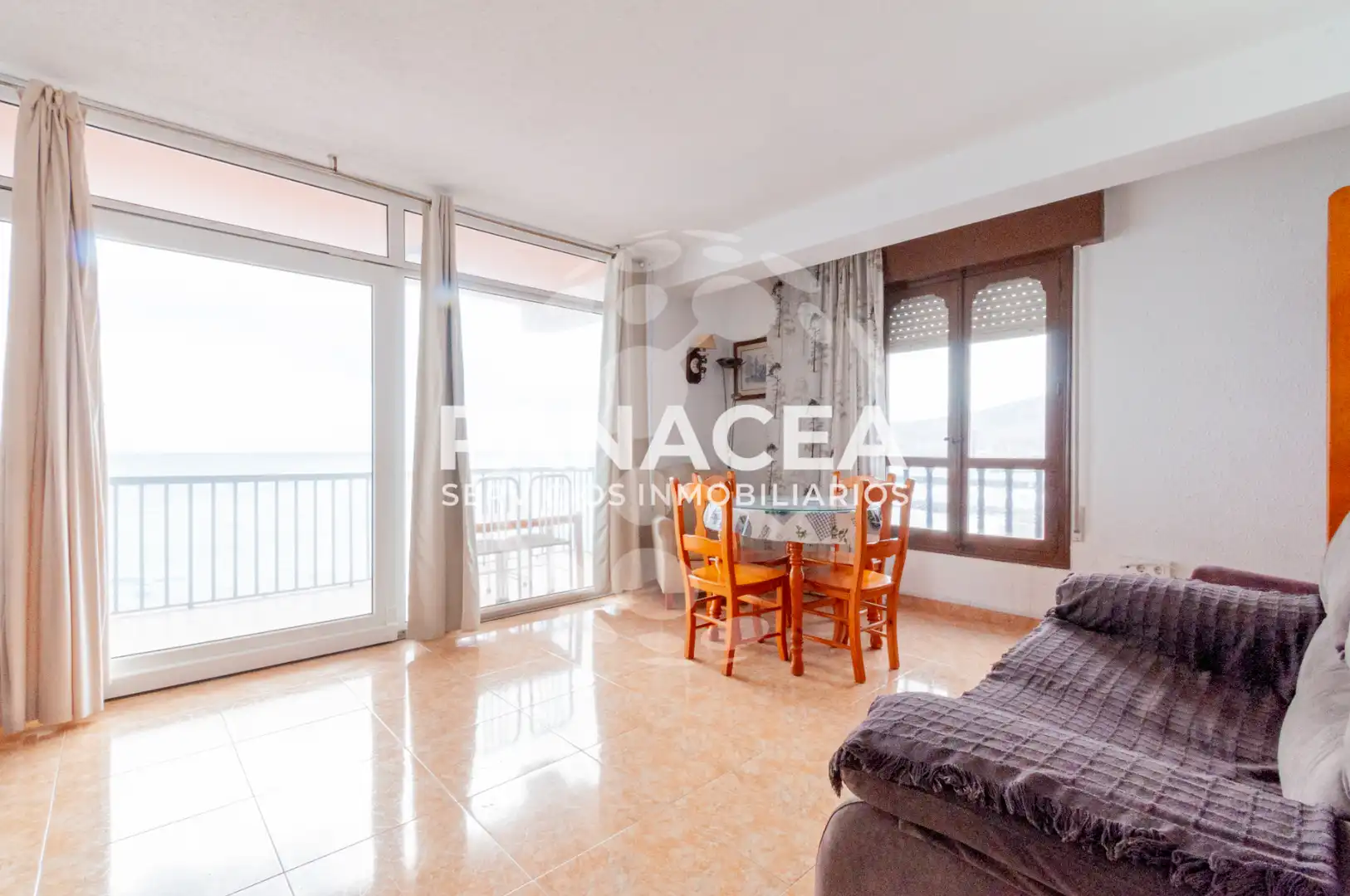 Bedroom of Flat for sale in Almería  with Furnished, Washing machine and Microwave