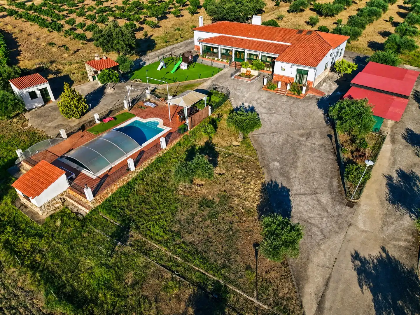Finca rústica en venda en Alcuéscar amb Aire condicionat, Calefacció i Jardí privat
